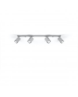 Plafon MERIDA 4L szary Sollux SL.0461