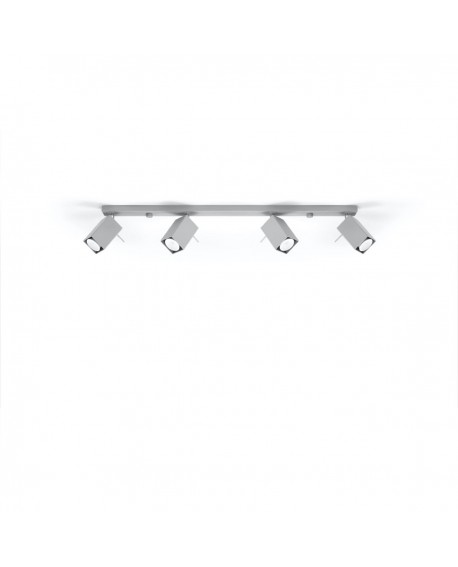 Plafon MERIDA 4L szary Sollux SL.0461