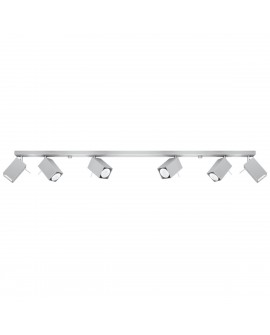 Plafon MERIDA 6L szary Sollux SL.0462