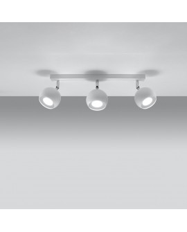 Plafon OCULARE 3 biały Sollux SL.0439