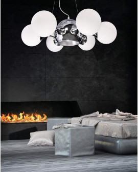 NOWOCZESNA LAMPA WISZĄCA BOATEGGA W7