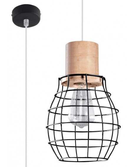 Lampa wisząca PASTELO 2 biała Sollux SL.0286