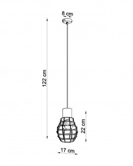 Lampa wisząca PASTELO 2 biała Sollux SL.0286