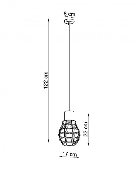 Lampa wisząca PASTELO 2 biała Sollux SL.0286