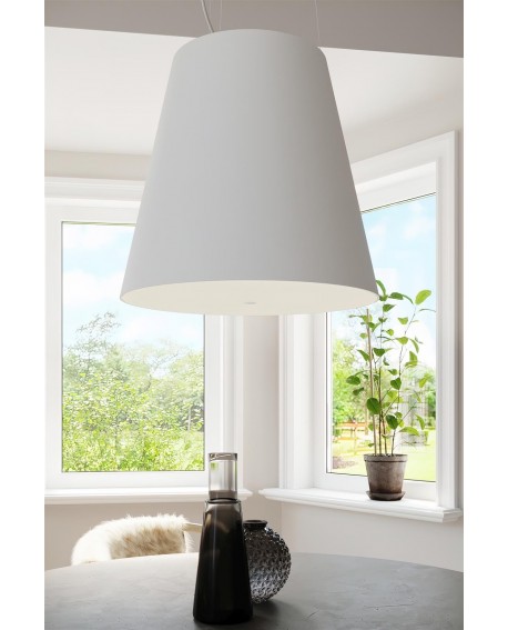 Żyrandol GENEVE 50 biały Sollux SL.0735