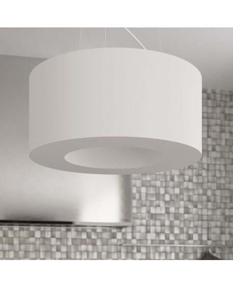 Żyrandol SATURNO SLIM 90 biały Sollux SL.0797