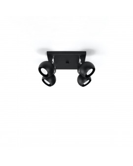 Plafon OCULARE 4 czarny Sollux SL.0446