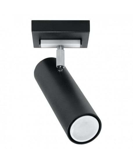 Plafon DIREZIONE 1 czarny Sollux SL.0499