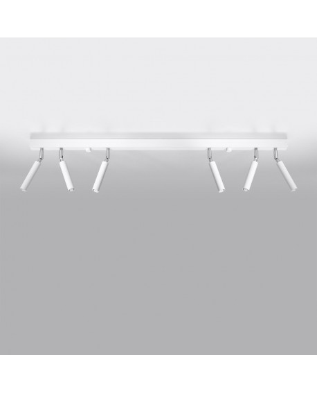 Plafon EYETECH 6 biały Sollux SL.0906