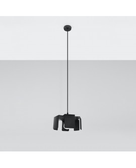 Lampa wisząca TULIP czarny Sollux SL.0667