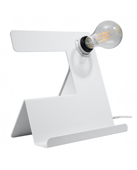 Lampa biurkowa INCLINE biała Sollux SL.0668
