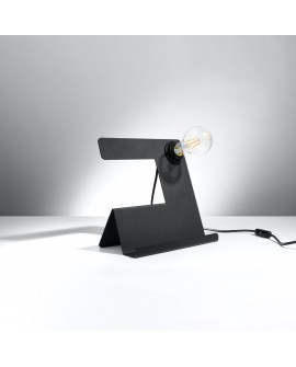 Lampa biurkowa INCLINE czarna Sollux SL.0669