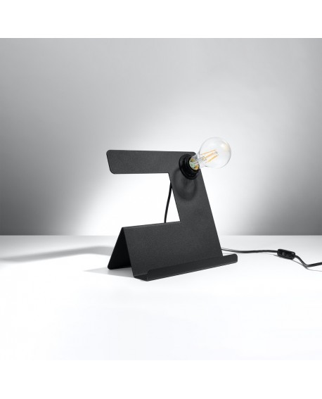 Lampa biurkowa INCLINE czarna Sollux SL.0669