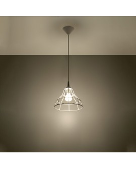 Lampa wisząca ANATA biała Sollux SL.0145