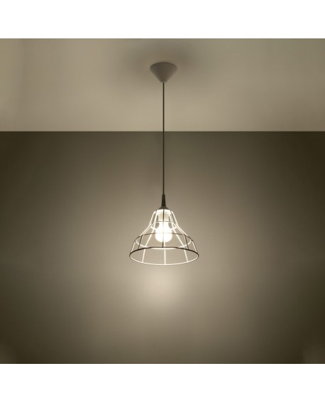 Lampa wisząca ANATA biała Sollux SL.0145