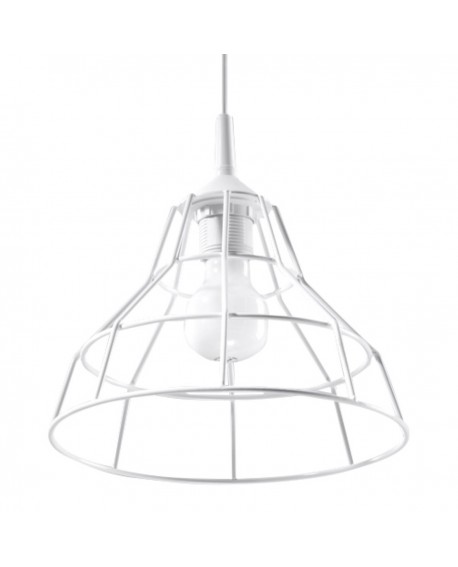 Lampa wisząca ANATA biała Sollux SL.0145