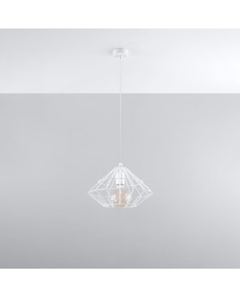 Lampa wisząca UMBERTO biała Sollux SL.0293