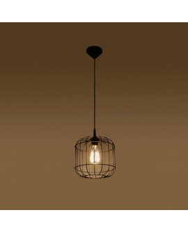 Lampa wisząca CELTA czarna Sollux SL.0296