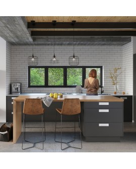 Lampa wisząca CELTA czarna Sollux SL.0296
