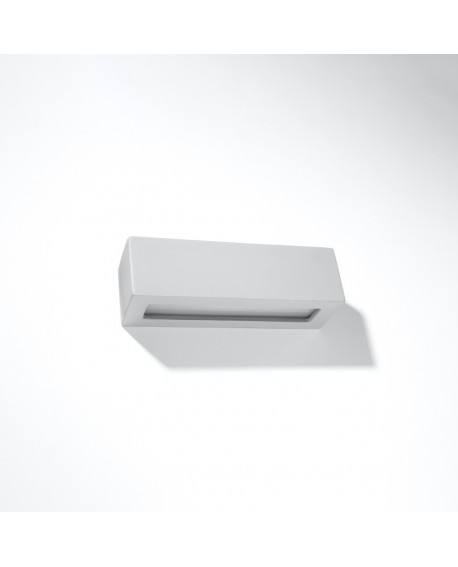 Kinkiet ceramiczny VEGA szary Sollux SL.0877