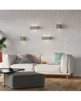 Kinkiet ceramiczny VEGA szary Sollux SL.0877