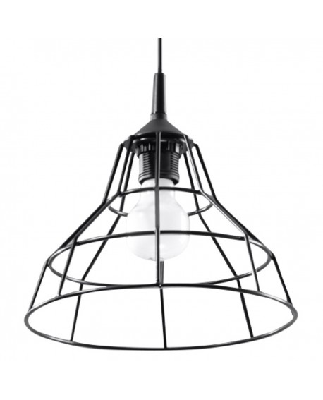 Lampa wisząca ANATA czarna Sollux SL.0146