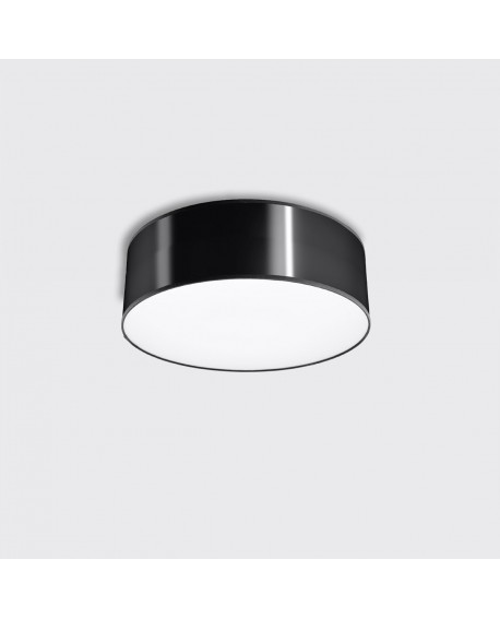 Plafon ARENA 25 czarny Sollux SL.0127