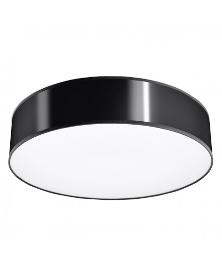 Plafon ARENA 45 czarna Sollux SL.0124