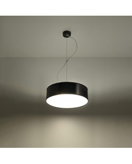 Lampa wisząca ARENA 35 czarna Sollux SL.0115