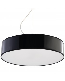Lampa wisząca ARENA 45 czarna Sollux SL.0118