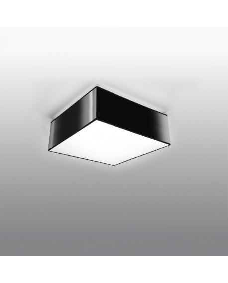 Plafon HORUS 25 czarny Sollux SL.0142