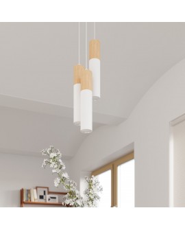 Lampa wisząca PABLO 3P biała Sollux SL.1013
