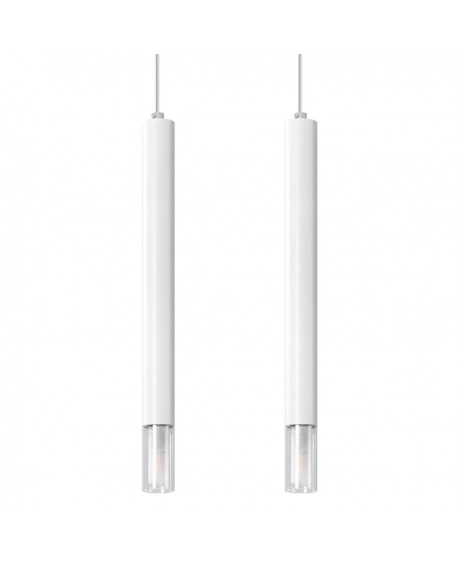 Lampa wisząca WEZYR 2 biała Sollux SL.0958