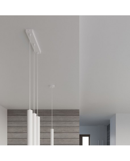 Lampa wisząca WEZYR 2 biała Sollux SL.0958