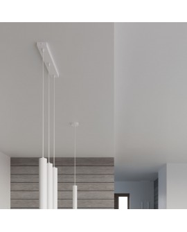 Lampa wisząca WEZYR 3 biała Sollux SL.0959