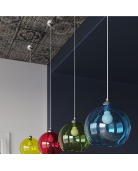 Lampa wisząca BALL szampański Sollux SL.0249