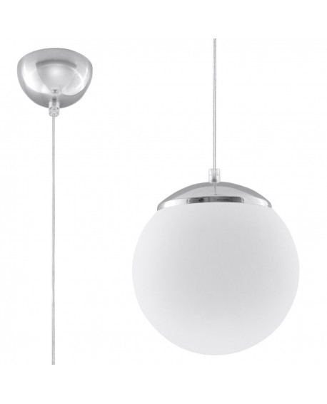 Lampa wisząca UGO 20 chrom Sollux SL.0263
