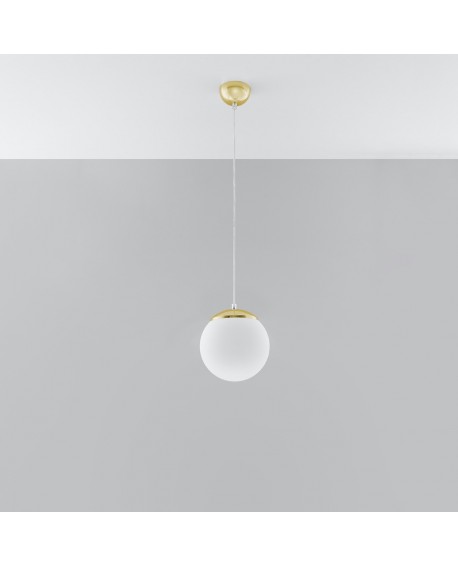 Lampa wisząca UGO 20 złota Sollux SL.0715