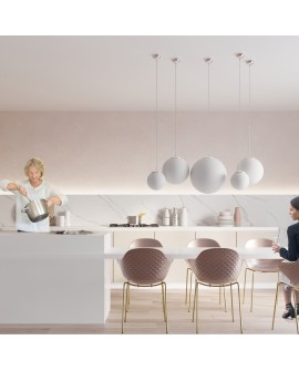 Lampa wisząca UGO 30 chrom Sollux SL.0264