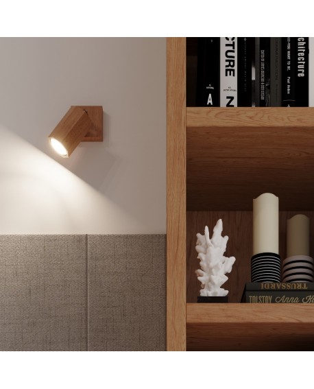 Plafon ZEKE 10 dąb Sollux SL.1033