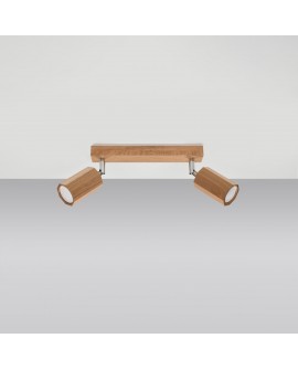 Plafon ZEKE 2 dąb Sollux SL.1029