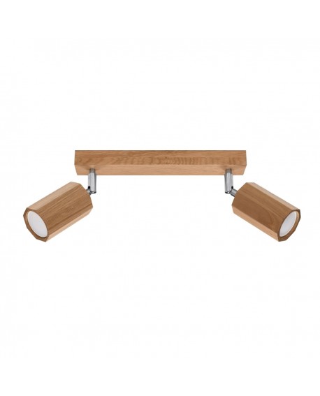 Plafon ZEKE 2 dąb Sollux SL.1029
