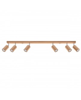 Plafon ZEKE 6 dąb Sollux SL.1032