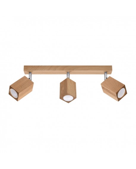 Plafon KEKE 3 dąb Sollux SL.1037