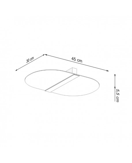 Plafon SALIA Sollux SL.1005