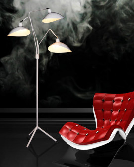 LAMPA STOJĄCA PODŁOGOWA BIAŁA ADARRIO