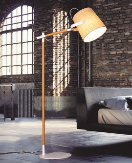 LAMPA STOJĄCA PODŁOGOWA KREMOWA LAPIDUS