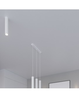 Lampa wisząca LAGOS 3P biały Sollux SL.1078