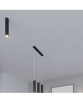 Lampa wisząca LAGOS 3P czarny Sollux SL.1079