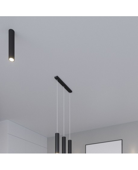 Lampa wisząca LAGOS 3P czarny Sollux SL.1079
